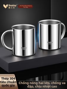 Snainy | Cốc Hai Lớp Thép Không Gỉ 304 Cấp Độ Thực Phẩm Cho Trẻ Em Dùng Trong Nhà