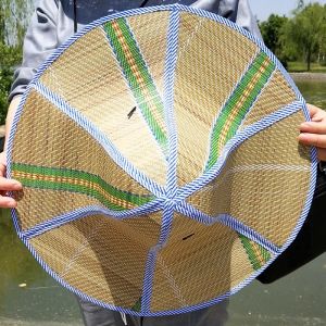 หมวกไหมพรมชายหาดขนาดใหญ่พับได้สำหรับทั้งชายและหญิง หมวกตกปลาป้องกันแสงแดดในช่วงฤดูร้อน หมวกไหมพรมสำหรับชาวนา หมวกทรงสูง หมวกฤดูร้อน