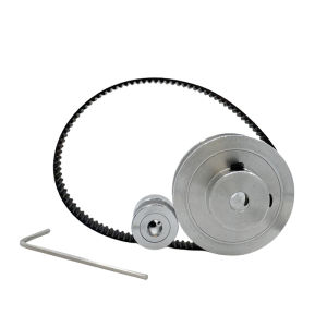 Bộ Ròng Rọc Dây Đai Định Thời GT2 60T 20 Răng Chiều Rộng 10mm Bộ Giảm Tốc Đồng Bộ Với Bánh Căng Dây Lỗ Khoan 3-12mm Chất Liệu Hợp Kim