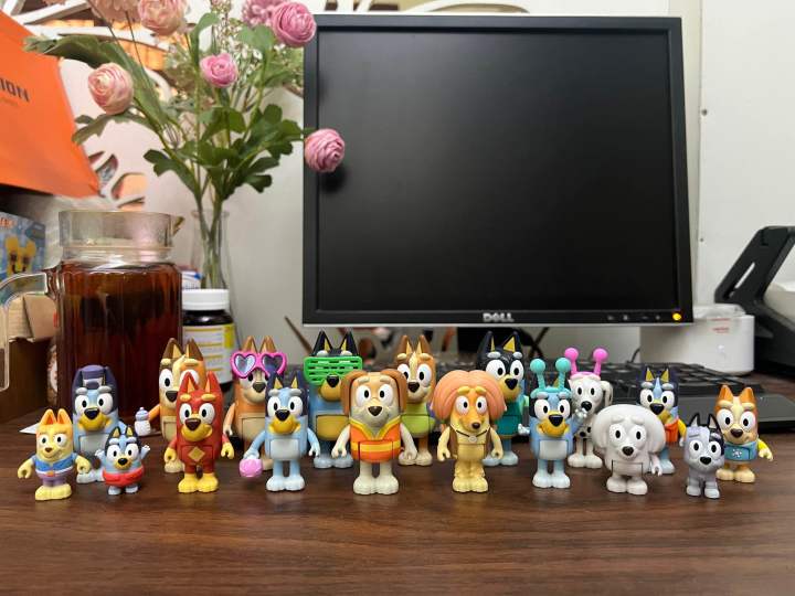 Đồ chơi nhân vật mô hình gia đình Bluey, Bingo Friends, Puppy… | Lazada.vn