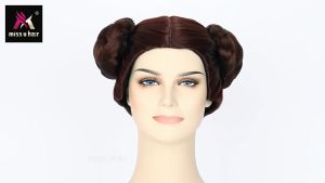 🇹🇭สินค้าอยู่ไทย🇹🇭 🔥 WC19 วิกเจ้าหญิงเลอา เลอา ออร์กานา โซโล วิกprincess leia สตาร์วอร์ส Star Wars Cosplay wig วิกผมแฟนซี เลีย สตาร์วอร์ เลีย วิก - Lazada