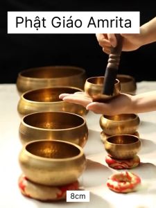 Chuông Xoay Nepal Chuông Đồng Tụng Kinh [Kim Cương Hỷ Lạc] Chất Liệu Cao Cấp Âm Thanh Trong Trẻo