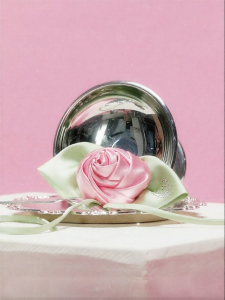 Multi-use Rose Satin Pin