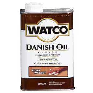 Watco 1 Pint Danish Oil in Light Walnut