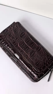 VALQO BRAVO Sarung HP Kulit Sapi 2 Slot Muat HP Hingga 67 inch Tempat HP Dompet HP