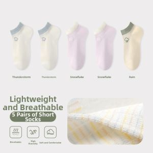 Nanjiren | Non-slip Breathable Cotton Thin Socks