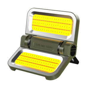 Outdoor Camping Solar Powered Emergency Light Super Long Battery Life Magnetic Lamp Outdoor Survival Tool Multi-Function Campsite Lamp