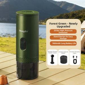 MONGDIO | Portable Electric Italian Heating Coffee Maker