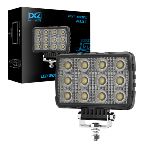 5.7Inch 48 LED Rectangle Floodlight 9-32V 26W Car Work Light For Jeep Truck Boat Tractor ATV Offroad 4X4 Barra LED Headlight