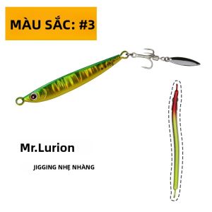 Câu Cá Nước Mặn Kim Loại Dụ Mồi 10G 15G 20G Dọc Ghép Hình Chậm Jigging Đúc Mồi Biển Đại Dương Bãi Biển Sông Câu Cá