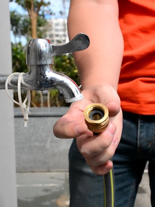 ข้อต่อทองเหลืองแท้ ข้อต่อสวมเร็ว ข้อต่อก๊อกน้ำ ข้อต่อสายยาง ข้อต่อสวมเร็ว ขนาด 1/2 นิ้ว (4 หุน) พร้อมส่ง