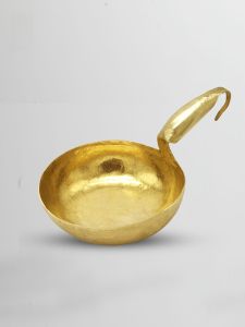 Handmade Pure Brass Large 18cm Horse Spoon Home Use Pasta Ladle Water Spoon Copper Medicine Spoon Water Ladle