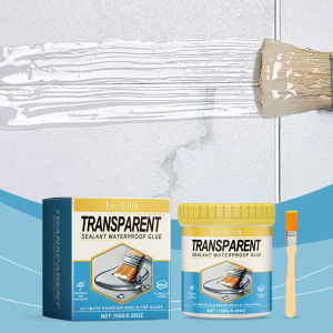 บ้านโปร่งใสกันน้ํากาวซีเมนต์ Crack Repair Sealant กาวหลังคาผนังชั้นรั่วบรรจุซีลวัสดุชุด