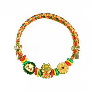 New 2025 Colorful Rope Bracelet for Dragon Boat Festival Handmade Woven Adult Bracelet Children Baby Infant All Ages Suitable