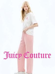 Juicy Couture | New Embroidered Versatile Loose Casual T-shirt