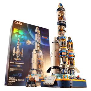LALAPLAY | Space Rocket Building Blocks for Children 1 Set