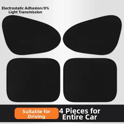 Static Cling Privacy Side Sunshade For Car Windows