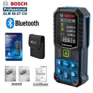 Bosch | Bosch GLM50-27CG Laser Rangefinder 50M Green Laser Rangefinder IP65 Bluetooth Measure Instrument Electronic Measuring Rule