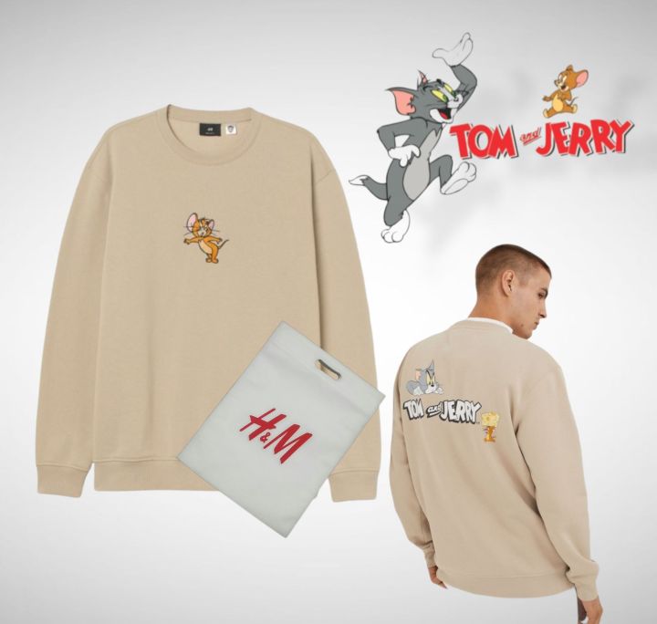 Tom and deals jerry crewneck