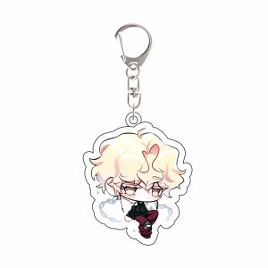 Bandai | for Alien Stage Anime Peripheral Ivan Mizi Luka Hyuna Sua Till Acrylic Keychain Cute Q Version Keyring Collection Birthday Gift