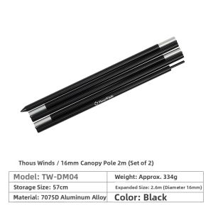 Lightweight Waterproof Sunshade Square Black Coating