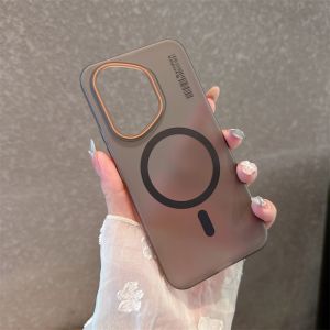 Case for HONOR 400 Pro HONOR 400 5G HONOR 200 Pro HONOR 200 5G Matte Frosted Translucent Phone Case Built-in Magnet Ring Hard Cover Anti-Yellowing Anti-Fingerprint Drop Protection