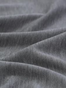 AMII | Casual Double Layer Collar Mesh Air Layer Dress