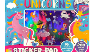 Unicorns Sticker Pad (Alligator)