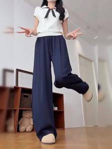 XIANYIJIAO | Cool Lightweight Loose Sunscreen Flax Trousers