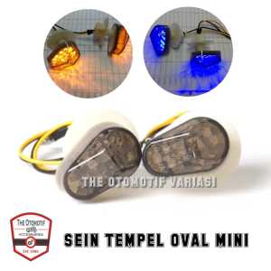 Lampu Sen Tempel Fearing Oval Mini Sein Led Fairing Model Jempol Oval / Sein Tempel Oval Mini D90