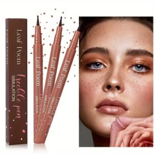 1pc Face Fake Freckles Pen Natural Waterproof Lifelike Fake Freckles Pen for Long Lasting Look Dot Spot Pen Makep Tool Cosmetic