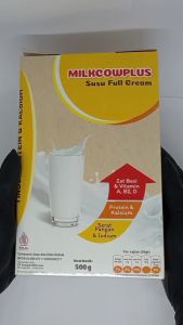MILKCOWPLUS Susu Peninggi Badan Full Cream & Kalsium Tinggi 500g - Rasa Original