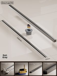 Narrow Linear Invisible Long Slit Minimalist Drain