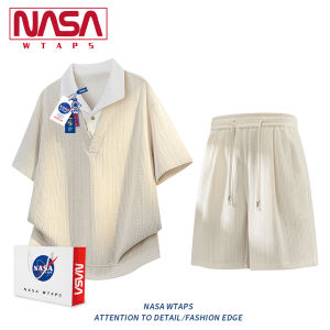 NASA WTAPS | Jacquard Stripe Comfortable Ice Silk Five-Division Shorts for Men