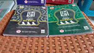 Iqro Milenial Jilid 1 - 6 edisi 2024 original