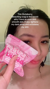 Bella Amore Skin 5pcs Glutaberry Bleaching Soap 50g with free mesh net