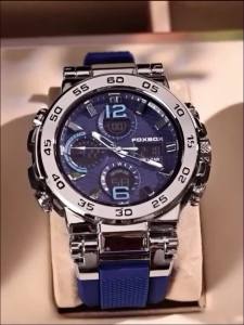 318LIGE นาฬิกาข้อมือผู้ชายหรูหรา จอ LCD นาฬิกาสปอร์ตเรืองแสง นาฬิกาทหารกันน้ำ นาฬิกาควอตซ์ผู้ชาย + กล่อง