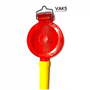 Đèn cảnh báo năng lượng mặt trời công trình giao thông -JD-007S- đèn chắn đường đèn LED nhấp nháy đèn nón đường rào chắn chướng ngại vật