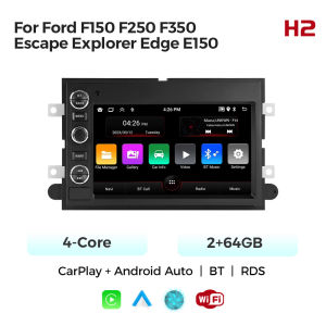 MEKEDE Android Car Head Unit Wireless Carplay Ford F150 F250 F350 E150 Escape Explorer Edge Multimedia Car Navigation Radio GPS