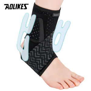 AOLIKES | AOLIKES 1 Pcs Fabric Adjustable Athletics Achillies Tendon Ankle Wrap Plantar Fasciitis Pain Relief for Sprains Strains