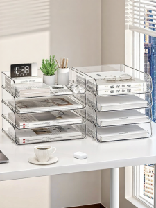 XINGYOU | Transparent Desktop Organizer Storage Box