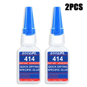 LOOLIFL | Instant Super Glue Universal Quick Dry Adhesive Multi Material Plastic Metal Rubber Ceramic Glass DIY Repair Strong Instant Glue