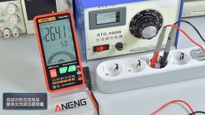 ANENG 616เครื่องทดสอบตัวเก็บประจุแบบพกพาปิดเครื่องอัตโนมัติ 6000 นับตัวบ่งชี้แรงดันไฟฟ้า LCD Backlight แสดงผล HD Screen ขนาดใหญ่สำหรับอุปกรณ์ช่างไฟฟ้า