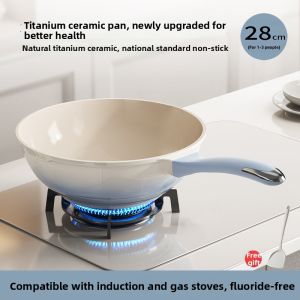 KIWICOO | Non-Stick Ceramic Fry Pan for Gas and Electric Stoves