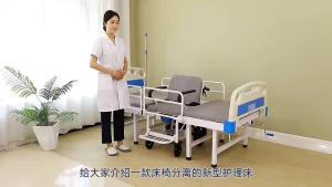 Hospital Bed with Wheelchair