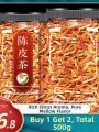 Nine Times Processed Premium Dried Tangerine Peel. 