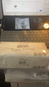 LOVE TISSUE 3PLY 130 SHEET 4 per PACK