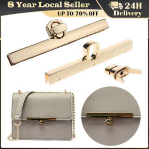 Long 9.7CM Alloy Fashion Clasp Turn Locks Twist Lock for Ladys Handbag Craft Bag Replacement Purse DIY Handmade Bag Hardware