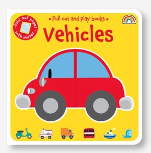 หนังสือภาษาอังกฤษเด็ก เสริมพัฒนาการ Pull out and Play books Vehicles