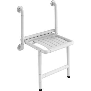 JIAWENHUA | Foldable Wall-Mounted Shower Seat Anti-Slip Bath Stool